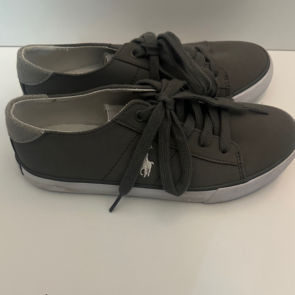 Polo by Ralph Lauren Kids Sneakers - Gray and White